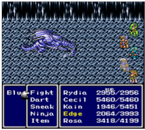 Screenshot of Final Fantasy 4 (1991)